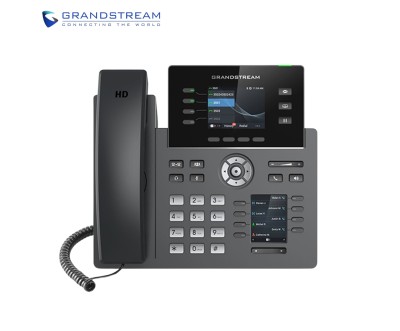 هاتف IP جراندستريم GRP2614 مع Wi-Fi 6 وبلوتوث