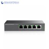 سويتش جيجابت PoE+ من Grandstream GWN7700P بـ 5 منافذ للشركات