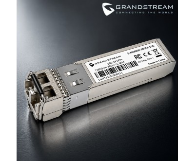 وحدة SFP+ 10G من Grandstream F-MM850-300M-10G – أداء عالي للألياف متعددة النمط