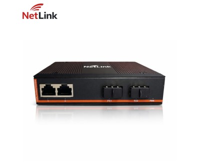NetLink TC-GY2722-2SFP Industrial Media Converter Gigabit