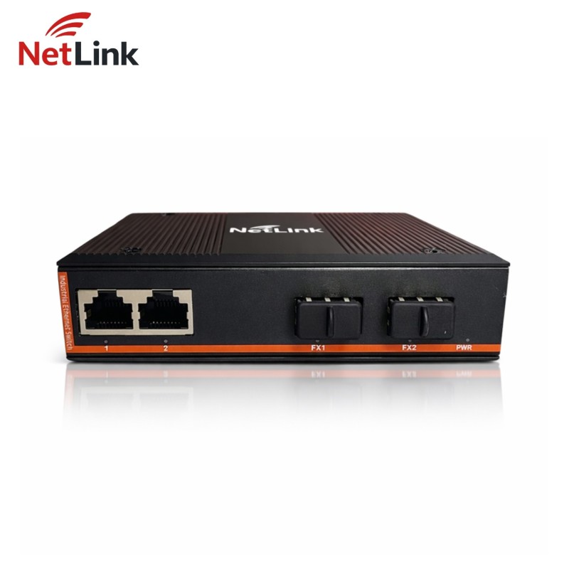Convertisseur média industriel NetLink TC-GY2722-2SFP Gigabit