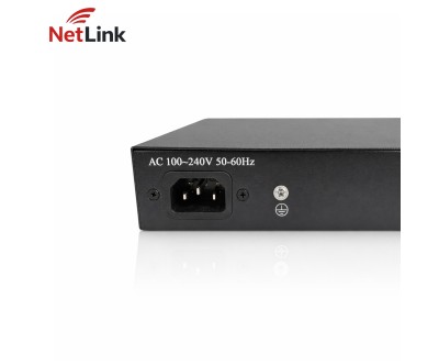 NetLink 16-Port Gigabit Switch RJ45 + SFP