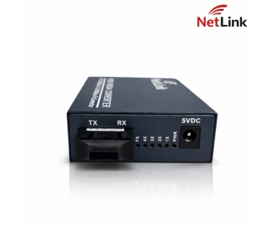 Convertisseur Fibre RJ45 Gigabit NetLink 20km