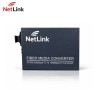 Gigabit Fiber Media Converter RJ45 NetLink 10/100/1000