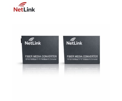 محول ألياف جيجابت NetLink RJ45 إلى SC