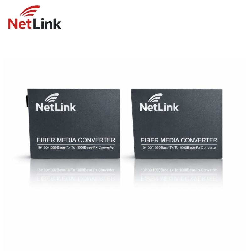 Convertisseur Fibre Gigabit NetLink RJ45 SC
