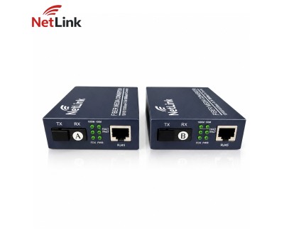 Convertisseur Fibre NetLink 10/100/1000M RJ45 SC
