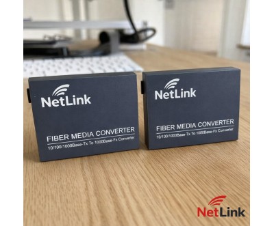 Convertisseur Fibre NetLink 10/100/1000M RJ45 SC