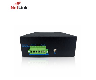 Convertisseur média industriel Gigabit SFP RJ45 NetLink