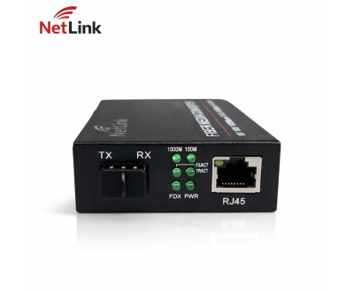 Convertisseur Média PoE Gigabit NetLink SFP