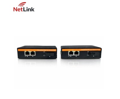 Convertisseur média industriel NetLink SC RJ45 DIN