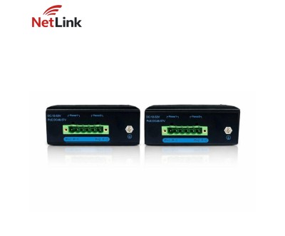 محول وسائط صناعي NetLink SC إلى RJ45 DIN