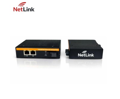 Convertisseur média industriel NetLink SC RJ45 DIN