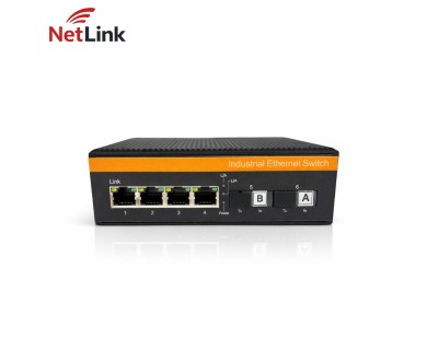 Convertisseur média industriel NetLink SC RJ45 DIN
