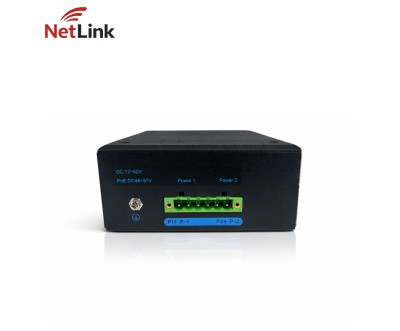 Convertisseur média industriel NetLink SC RJ45 DIN
