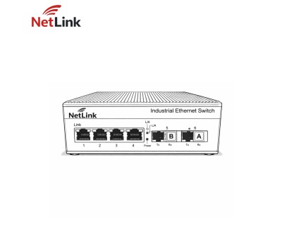 Convertisseur média industriel NetLink SC RJ45 DIN